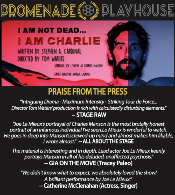 Photo Flash: First Look at I AM CHARLIE at The Promenade Playhouse 