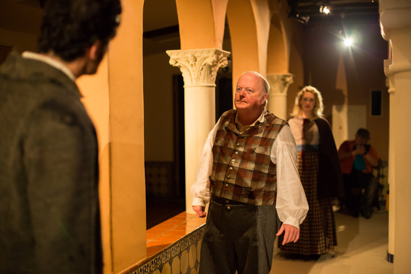 Daniel Dorr, Richard Large and Hope Lauren in The Chimes Photo