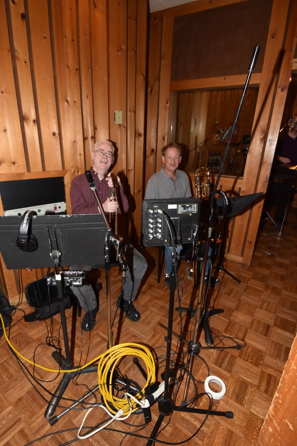 Exclusive Photo Coverage: All Is Calm as THE PHANTOM OF THE OPERA Cast Records for Carols for a Cure! Image