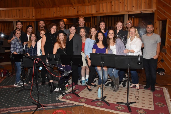 Exclusive Photo Coverage: All Is Calm as THE PHANTOM OF THE OPERA Cast Records for Carols for a Cure! Image