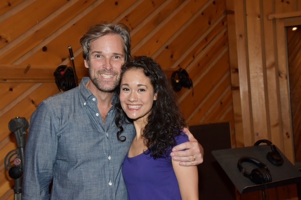 Exclusive Photo Coverage: All Is Calm as THE PHANTOM OF THE OPERA Cast Records for Carols for a Cure! Image