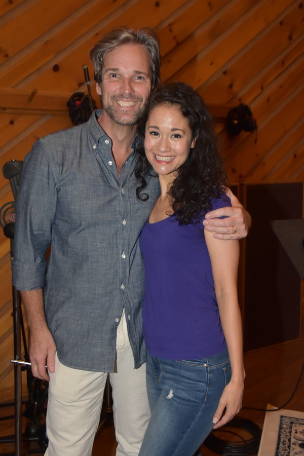 Exclusive Photo Coverage: All Is Calm as THE PHANTOM OF THE OPERA Cast Records for Carols for a Cure! Image