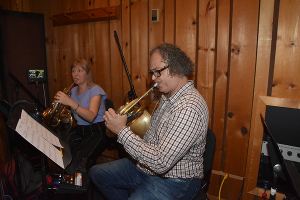 Exclusive Photo Coverage: All Is Calm as THE PHANTOM OF THE OPERA Cast Records for Carols for a Cure! Image
