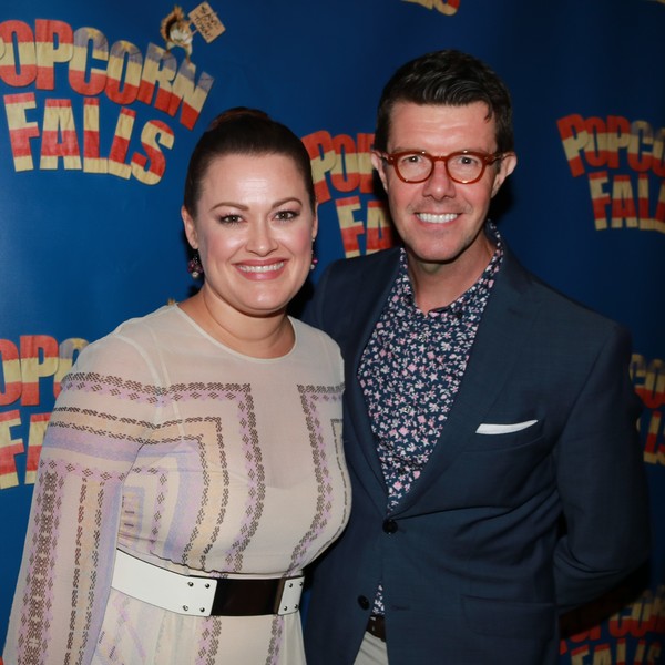 Photo Coverage: Christian Borle & Company Celebrate Opening Night of POPCORN FALLS Image
