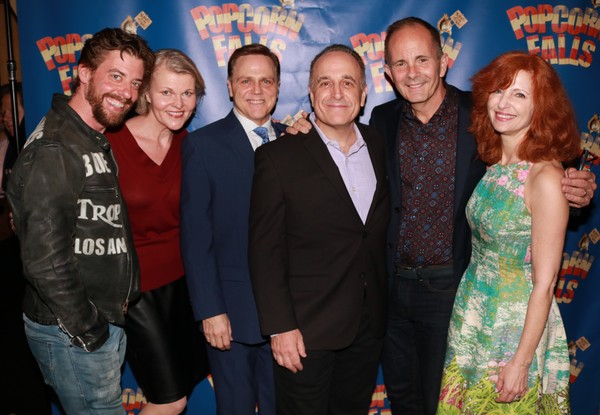 Christian Borle, Joanna Allen Lodin, Tom Souhrada, Adam Heller, James Hindman and Lyn Photo