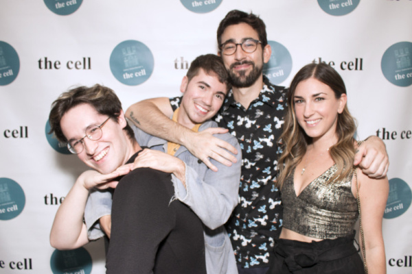 Michael Kushner, Noah Galvin, Max Crumm and Lindsay Lavin Photo