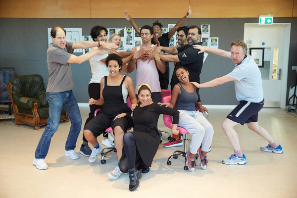 Photo Flash: In Rehearsal With WHITE TEETH At Kiln Theatre 