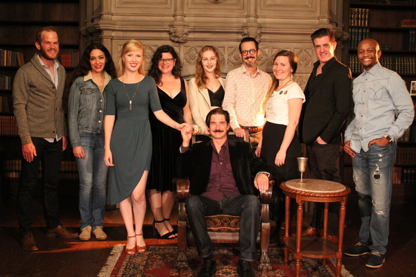 Photo Flash: THE MADNESS OF EDGAR ALLAN POE: A LOVE STORY Opening Night at First Folio Theatre 