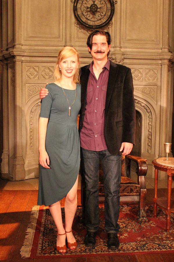 Photo Flash: THE MADNESS OF EDGAR ALLAN POE: A LOVE STORY Opening Night at First Folio Theatre Image
