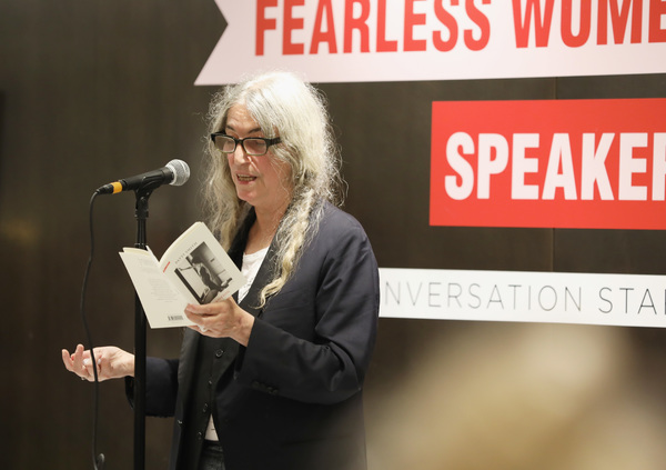 Photo Coverage: See Patti Smith at the FEARLESS WOMEN SPEAKER SERIES Image