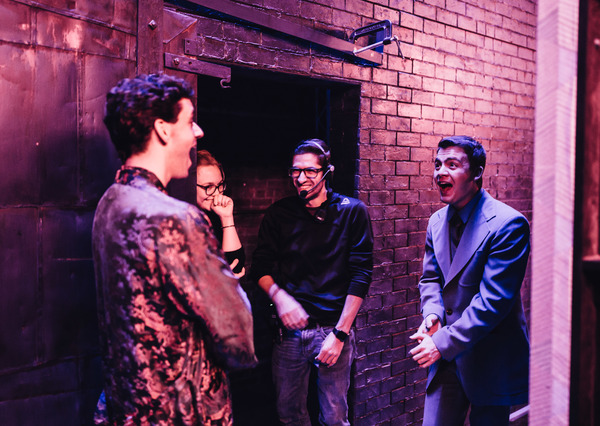 Photo Flash: Backstage at the First Preview of TORCH SONG on Broadway! Image