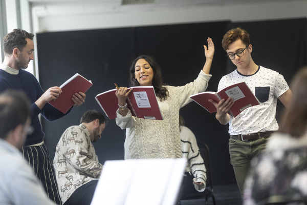 Photo Flash: Inside Rehearsal For PUTTING IT TOGETHER at Hope Mill Theatre Image