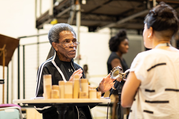 Andre DeShields and Rachel Chavkin Photo