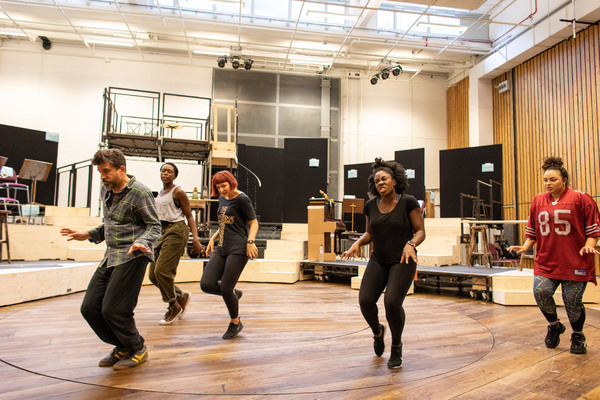 Photo Flash: In Rehearsal For HADESTOWN at the National Theatre Image