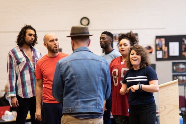 Photo Flash: In Rehearsal For HADESTOWN at the National Theatre  Image