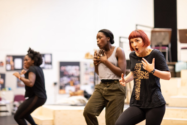 Photo Flash: In Rehearsal For HADESTOWN at the National Theatre  Image