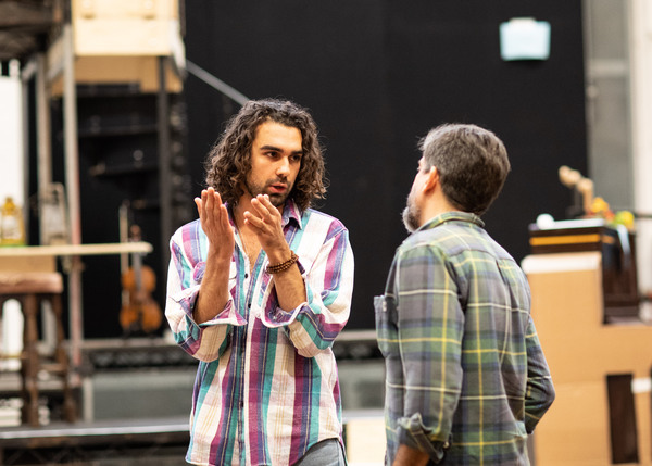 Photo Flash: In Rehearsal For HADESTOWN at the National Theatre Image
