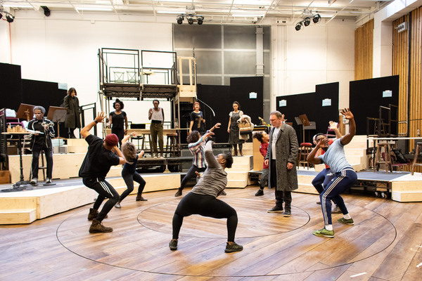 Photo Flash: In Rehearsal For HADESTOWN at the National Theatre Image