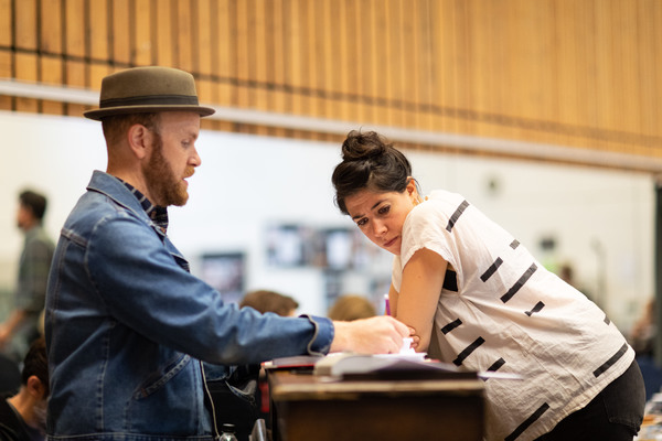 Photo Flash: In Rehearsal For HADESTOWN at the National Theatre Image