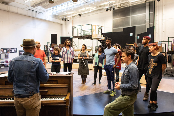 Photo Flash: In Rehearsal For HADESTOWN at the National Theatre Image