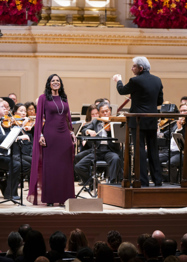 Photo Flash: Audra McDonald and Renee Fleming Open the 2018- 2019 Season at Carnegie Hall with The San Francisco Symphony Image
