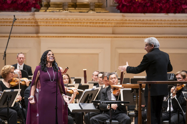 Photo Flash: Audra McDonald and Renee Fleming Open the 2018- 2019 Season at Carnegie Hall with The San Francisco Symphony Image
