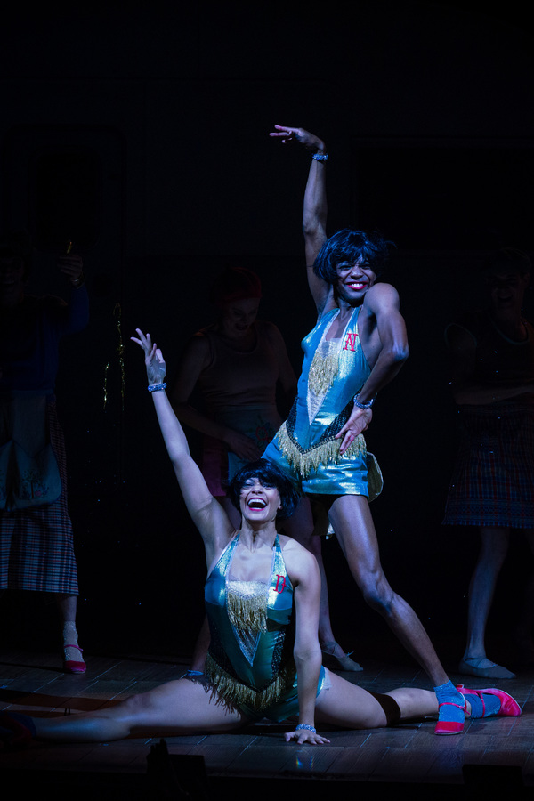 Showgirl Dora (Melissa James) and Showgirl Nora (Omari Douglas) Photo