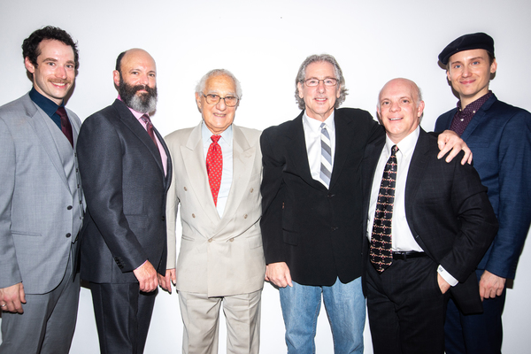 Logan James Hall, Geoffrey Cantor, Robert Kalfin, Michael Parva, Eddie Korbich, Carlo Photo