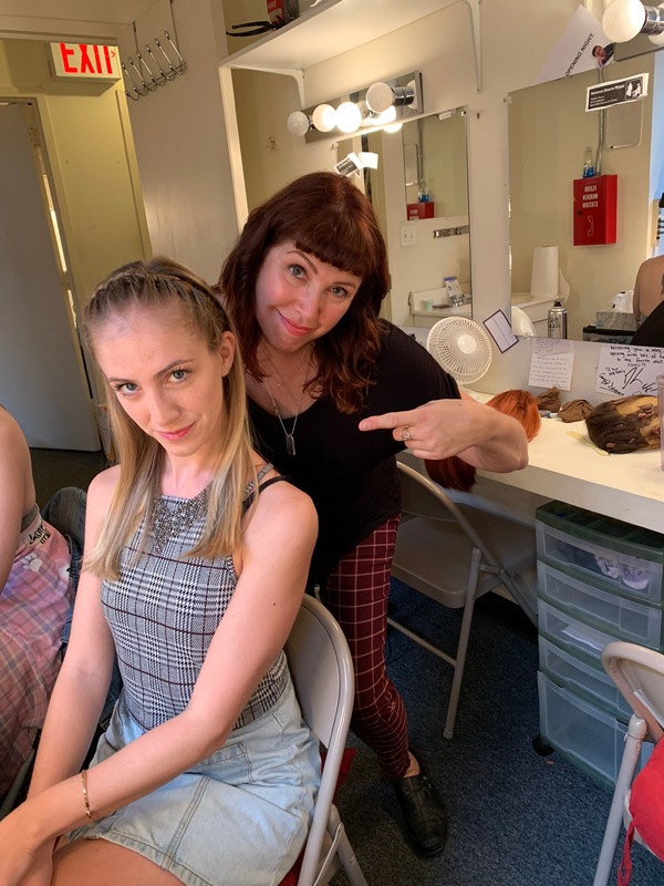 Photo Flash: 'The Office' Hair Supervisor Kim M. Ferry Visits THE OFFICE: A MUSICAL PARODY 