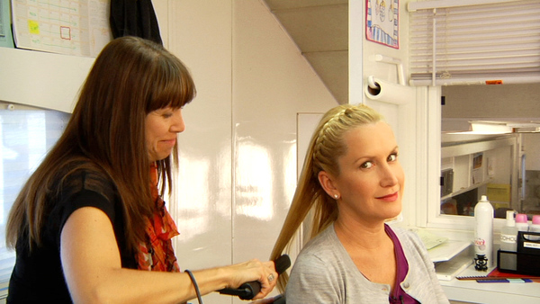 Photo Flash: 'The Office' Hair Supervisor Kim M. Ferry Visits THE OFFICE: A MUSICAL PARODY Image