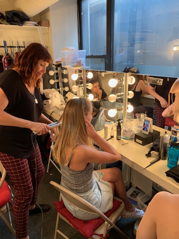 Photo Flash: 'The Office' Hair Supervisor Kim M. Ferry Visits THE OFFICE: A MUSICAL PARODY 