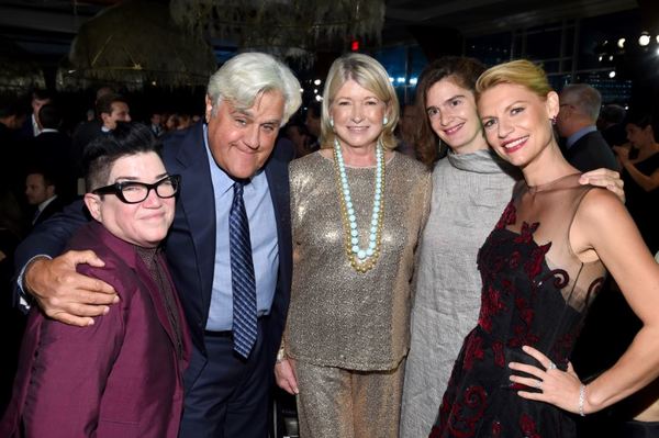 Lea DeLaria, Jay Leno, Martha Stewart, Claire Danes Photo