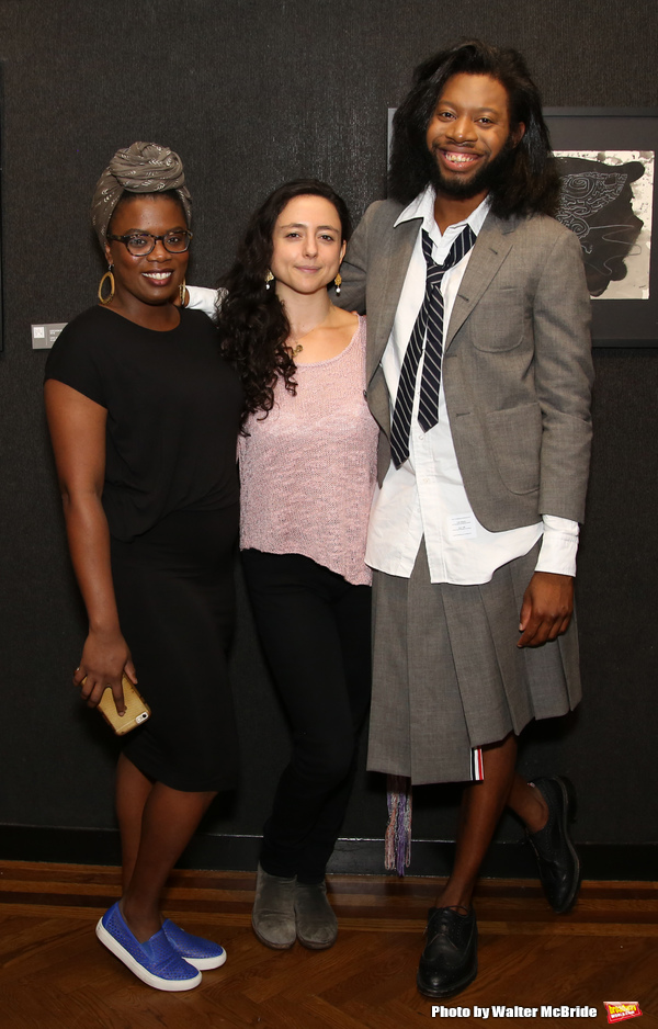 Antoinette Nwandu, Danya Taymor and Jeremy O. Harris  Photo