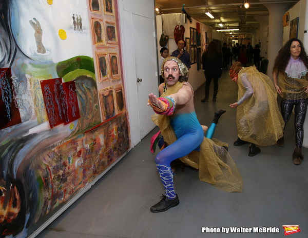 Photo Coverage: Anita Durst and Leah Lane Host ChaShaMa's 'Open Studios' Opening Night Reception Image