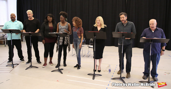 Photo Coverage: In Rehearsal With Megan Hilty, Josh Radnor, and the Cast of The Kennedy Center's LITTLE SHOP OF HORRORS Image