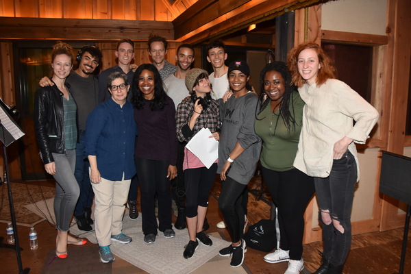 Exclusive Photo Coverage: HEAD OVER HEELS Cast Goes Head Over Holidays for Carols For A Cure! Image