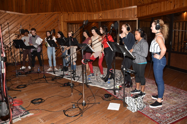 Exclusive Photo Coverage: MEAN GIRLS Cast Rocks Around the Christmas Tree for Carols For A Cure! Image