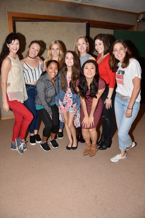 Exclusive Photo Coverage: MEAN GIRLS Cast Rocks Around the Christmas Tree for Carols For A Cure! Image