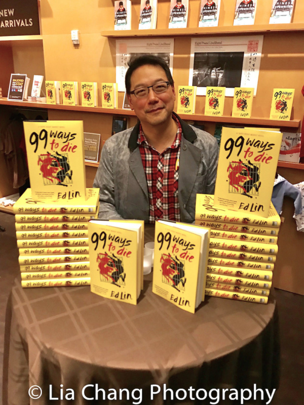 Photo Flash: Ed Lin Celebrates '99 Ways To Die' Book Release At MOCA Image