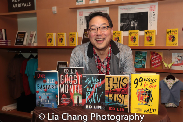 Photo Flash: Ed Lin Celebrates '99 Ways To Die' Book Release At MOCA Image