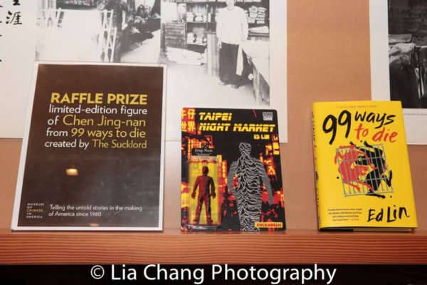 Photo Flash: Ed Lin Celebrates '99 Ways To Die' Book Release At MOCA Image