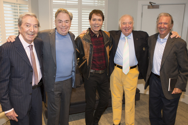 Photo Flash: Andrew Lloyd Webber and Guests Unveil Art Installation at London Palladium Image