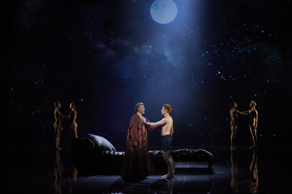 Thomas Hampson as Hadrian and Isaiah Bell as Antinous in the Canadian Opera Companyâ Photo