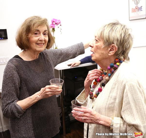 Nancy Ford and Carol Hall attend the Dramatists Guild Fund Music Hall and Office warm Photo