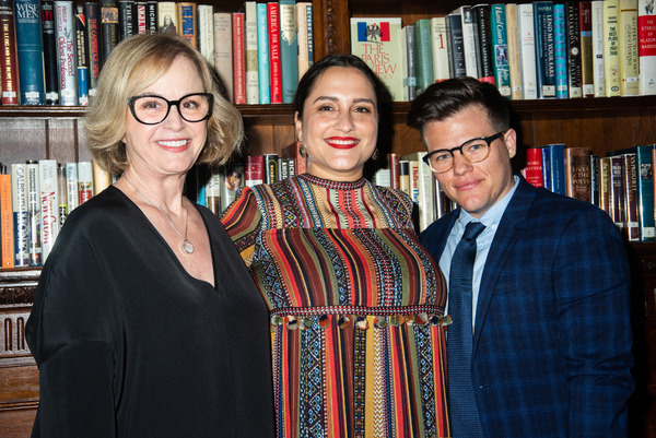 Mari Marchbanks, recipient Jaclyn Backhaus, and Will Davis  Photo