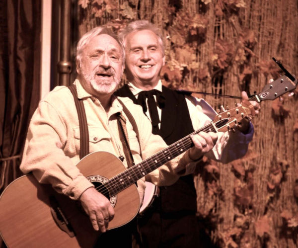 Barry Gordon and Lance Davis as The Musicians Photo