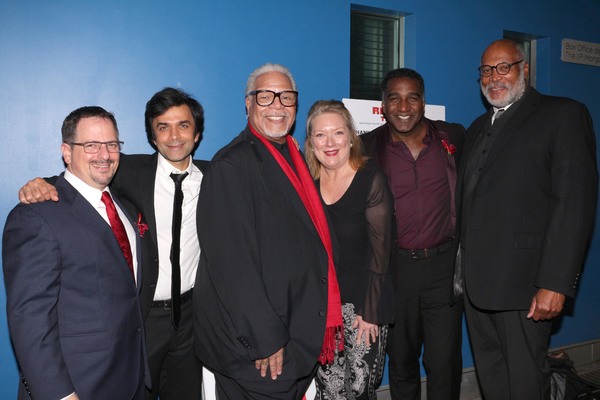 Jesse Berger, Nick Choksi, Ken Page, Kristine Nielsen, Norm Lewis, Raphael Nash Thomp Photo