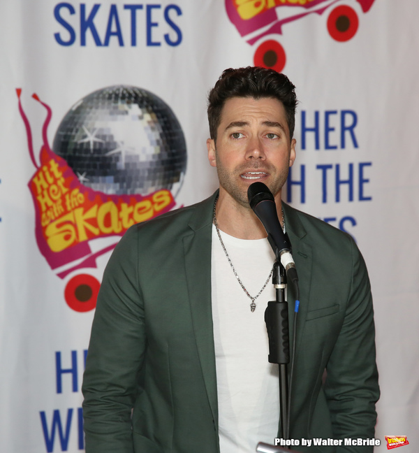 Photo Coverage: Diana DeGarmo and Ace Young Preview HIT HER WITH THE SKATES Image