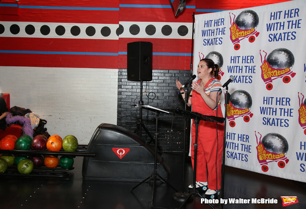 Photo Coverage: Diana DeGarmo and Ace Young Preview HIT HER WITH THE SKATES Image