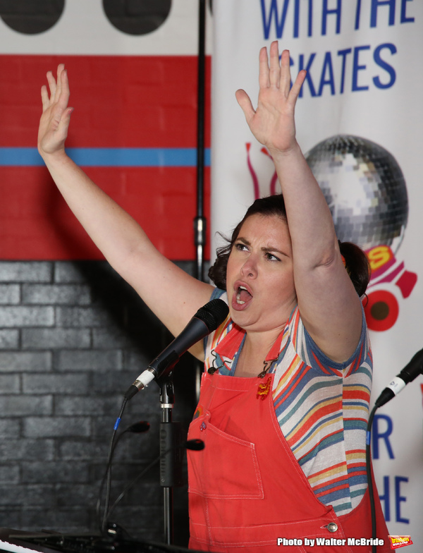 Photo Coverage: Diana DeGarmo and Ace Young Preview HIT HER WITH THE SKATES Image